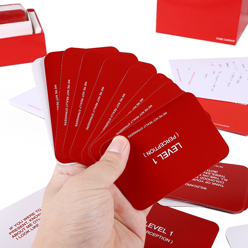 Party Games Adults Indoor - Wir sind nicht wirklich Fremde Desktop-Spielkarten