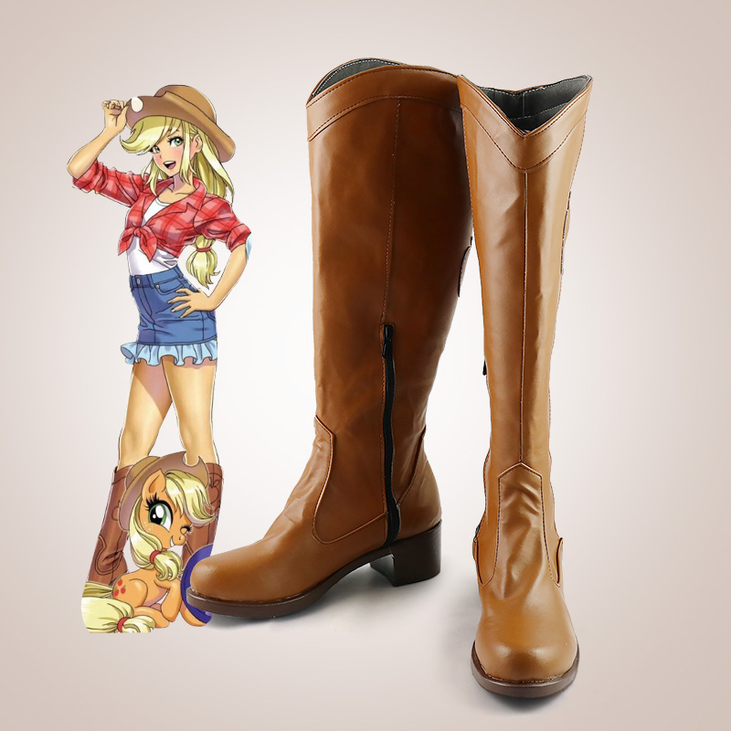 Party Games Jack - Applejack Little Anime Pony Cosplay Schuhe
