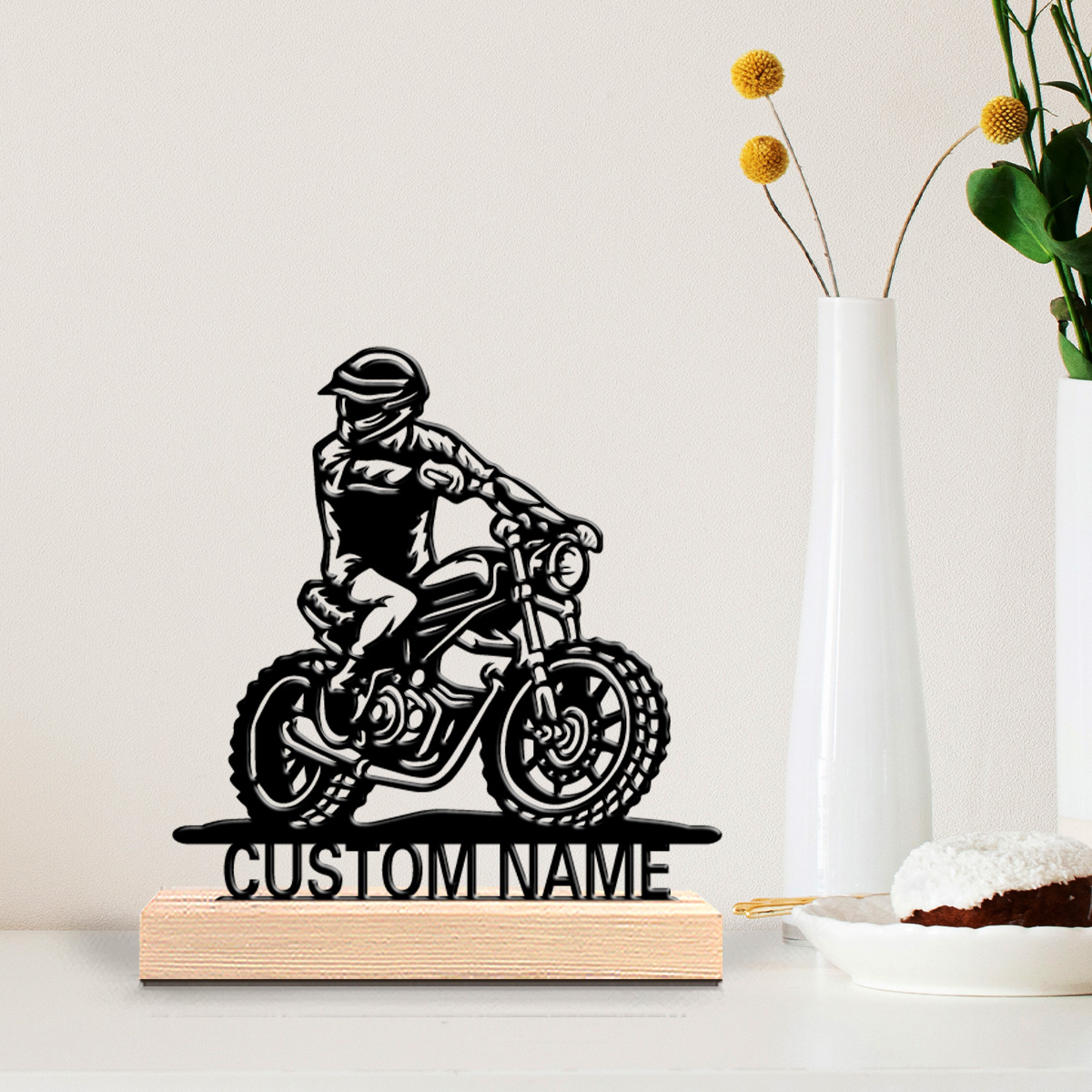 Party Games School - 1 Stück Niedliches Personalisiertes Motorrad-Tischspiel mit