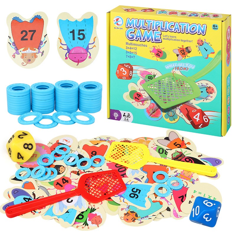 Quick Games Party - Fliegenklatscher-Spiel für Kinder: Lernspiel zur Worterkennung