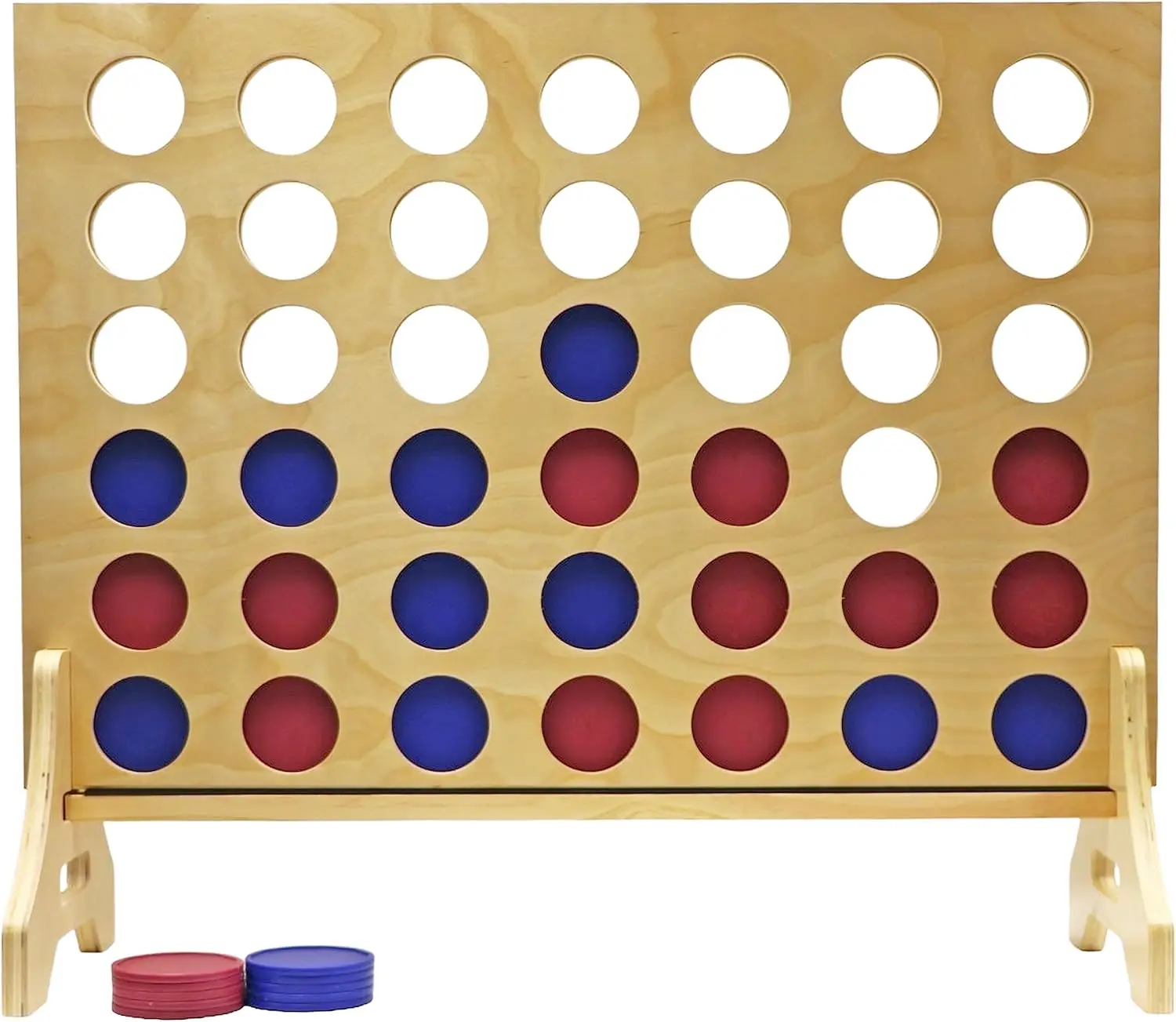 Party Games Adults Indoor - Riesiges 4er-in-einer-Reihe-Spiel für Familie & Erwachsene