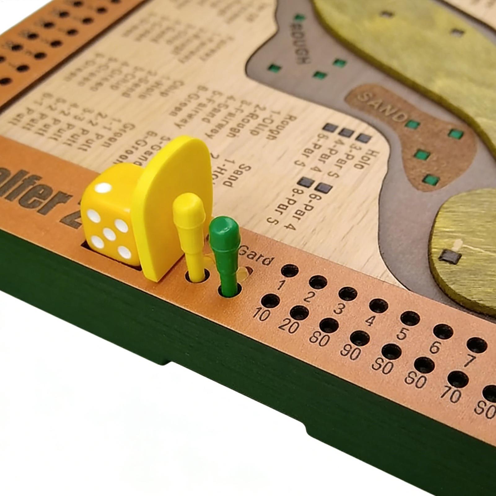 Golf-Würfelspiel aus Holz, her – Party Games Adults Indoor Bewertung und Preis