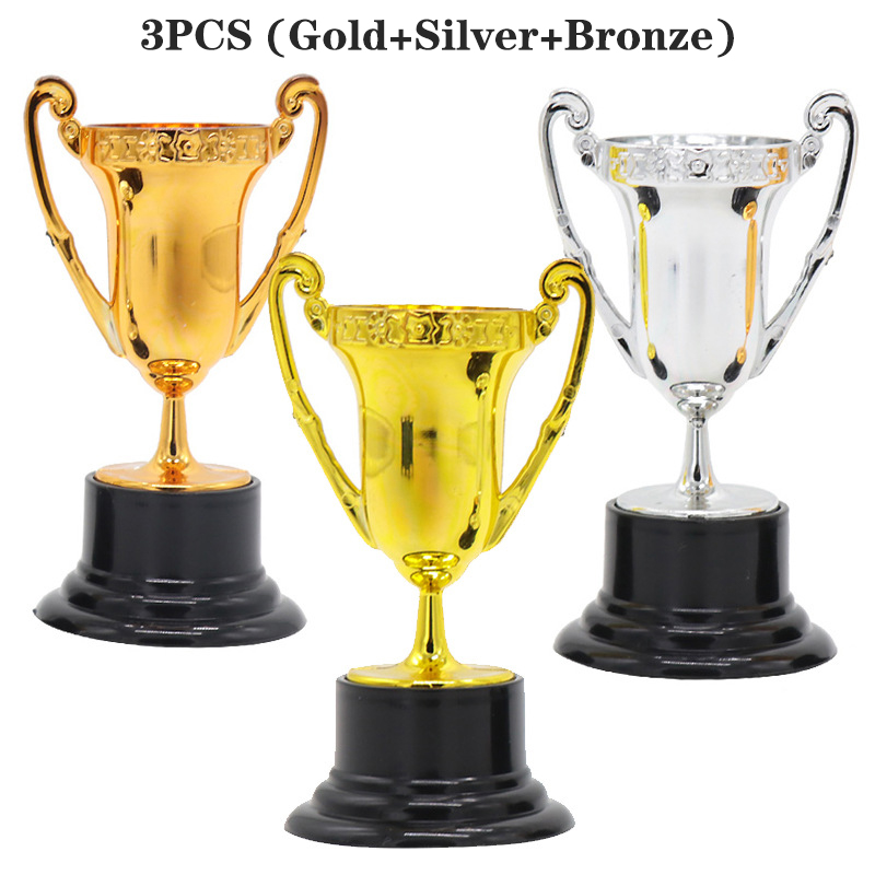 Neue 3-teilige Mini-Trophäen a – Party Games Competition Bewertung und Preis
