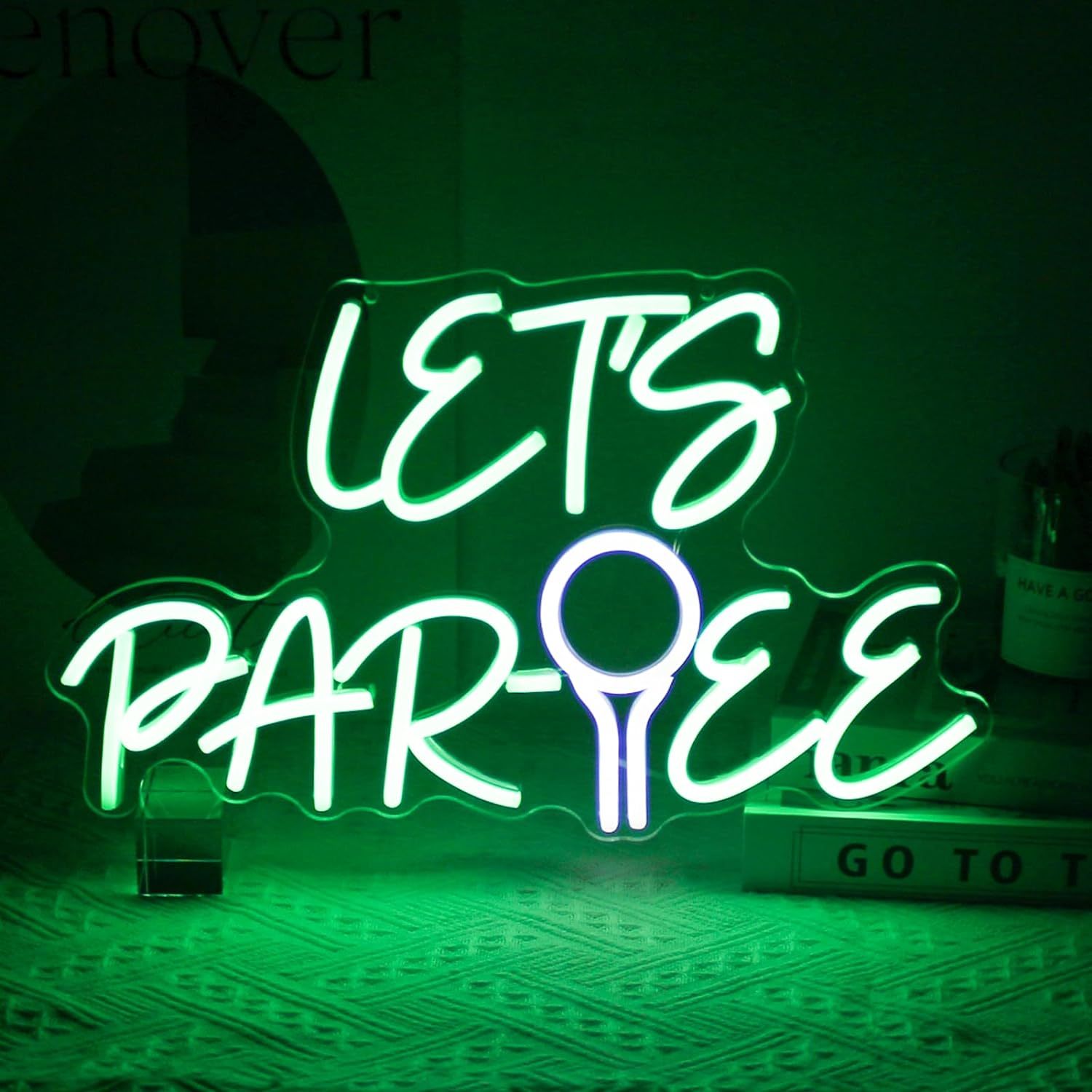 Lets Par Tee LED-Neonschild Gr – Party Games Golf Bewertung und Preis