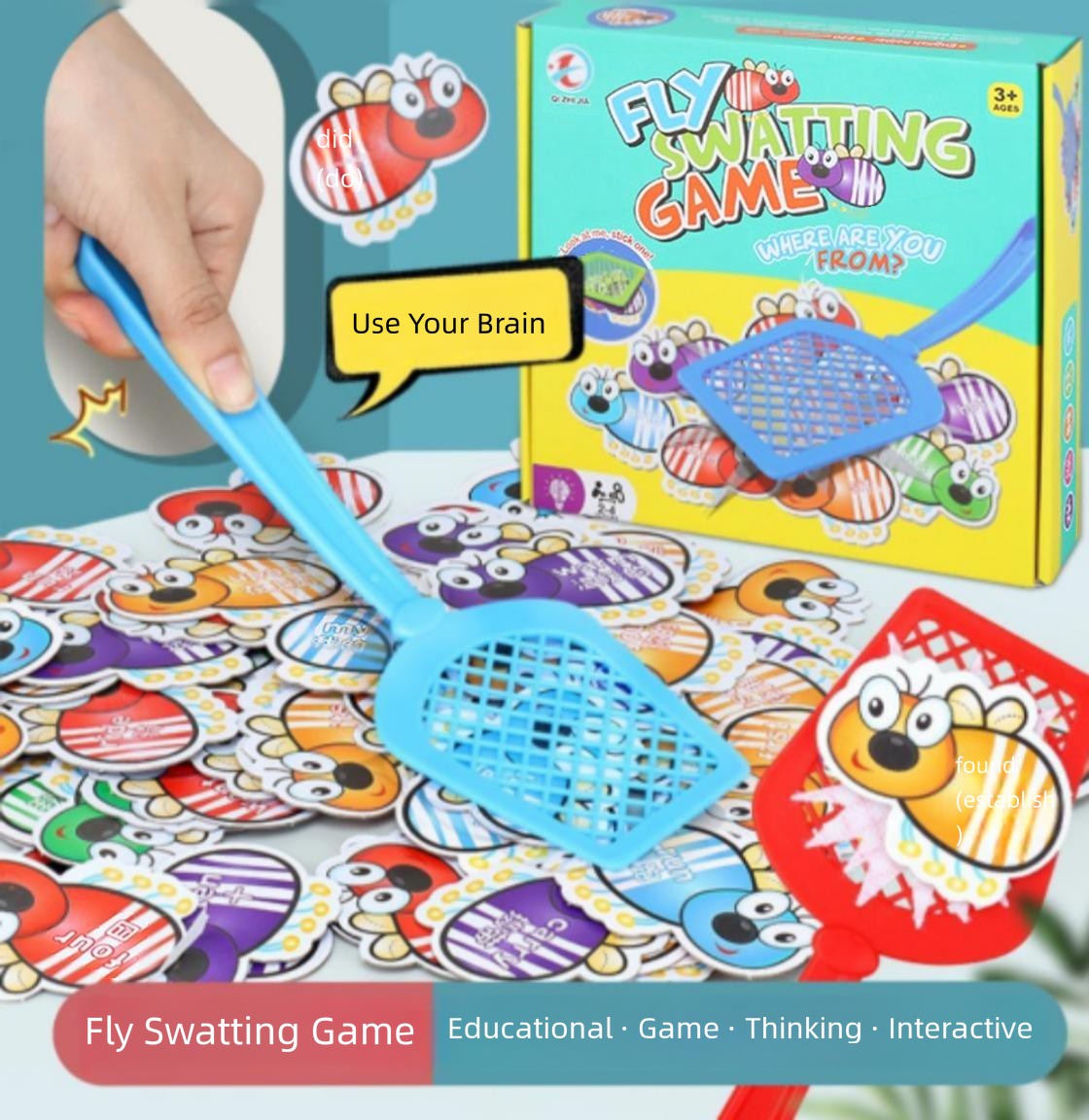 Fliegenklatscher-Spiel für Kin – Quick Games Party Bewertung und Preis