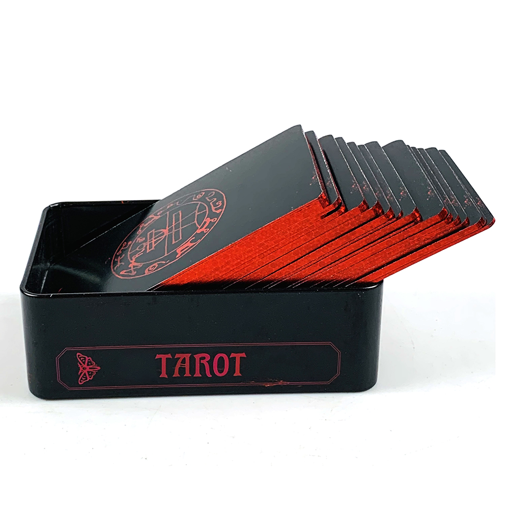 Okkultes Tarot in einer Metall – Book Party Games Bewertung und Preis