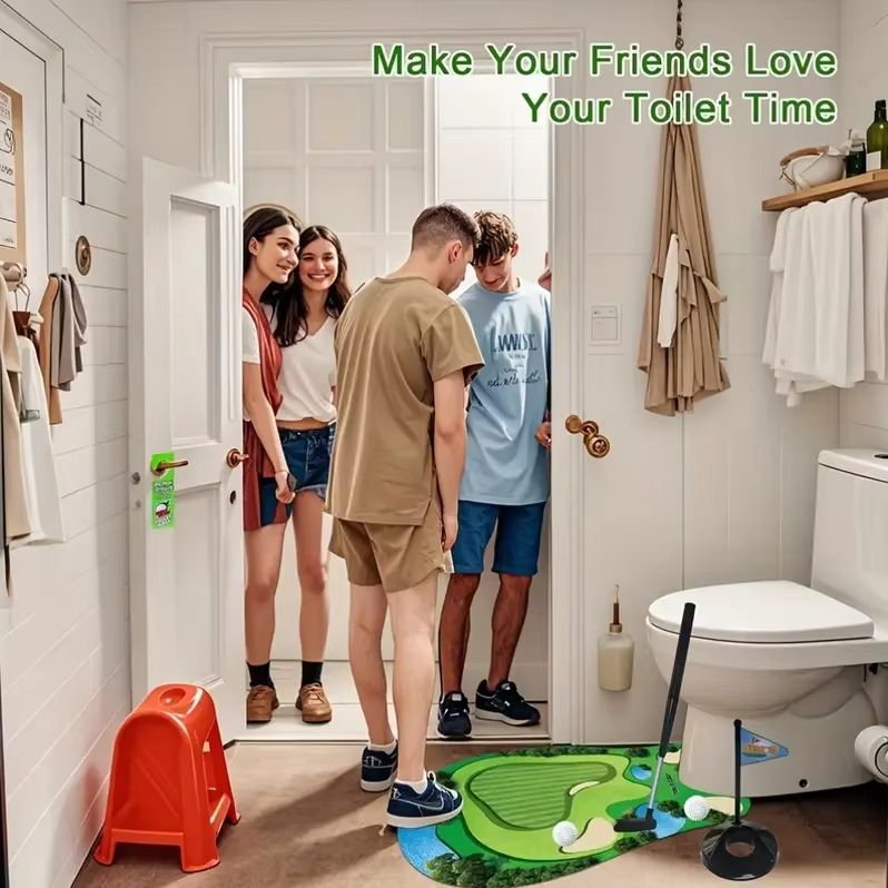 Mini-Toiletten-Golf-Spielset - – Party Games Golf Bewertung und Preis