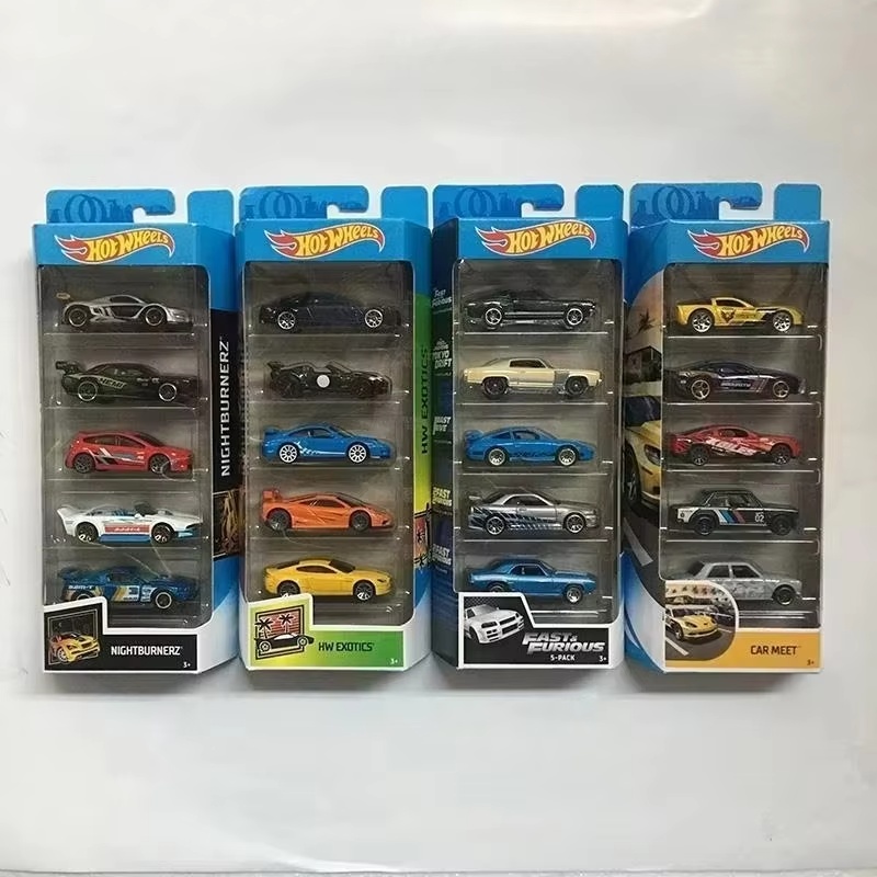 Hot Wheels Five Cars Set 1806  – Hot Wheels Car Track Sets Bewertung und Preis