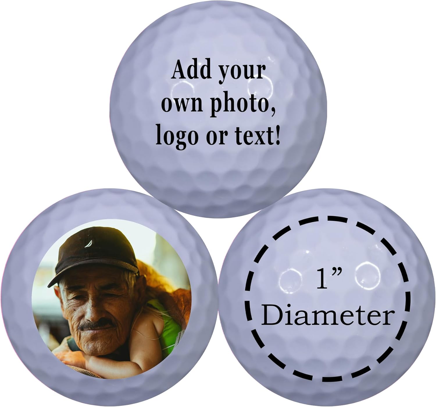 Personalisierte Golfbälle – Fü – Party Games Golf Bewertung und Preis