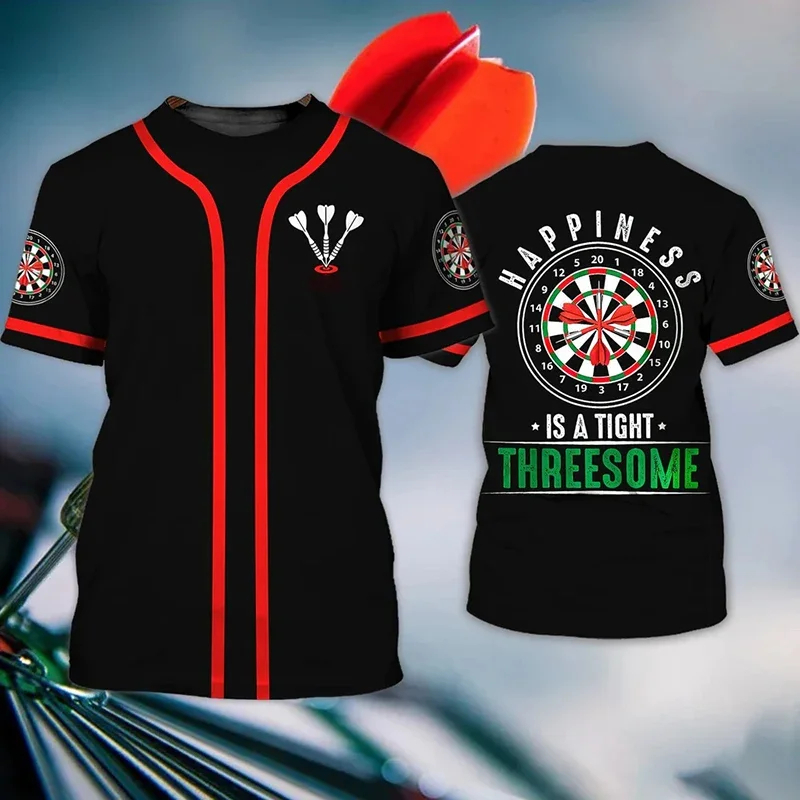 Darts Roulette T-Shirt Herren  – Quick Games Party Bewertung und Preis