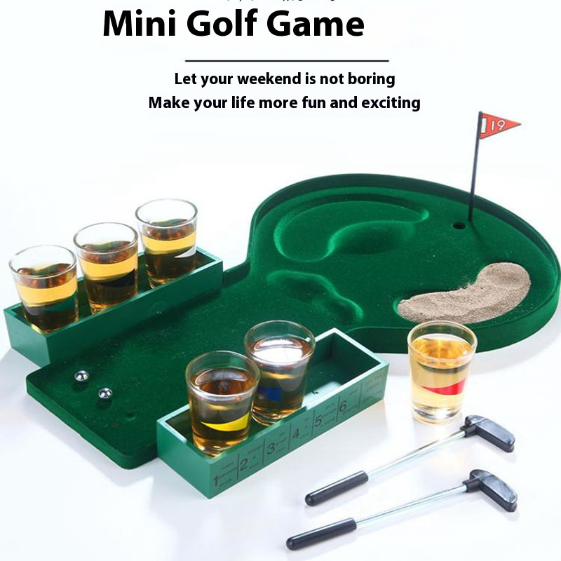 Minigolf Tischs piele Spielzeu – Party Games Golf Bewertung und Preis