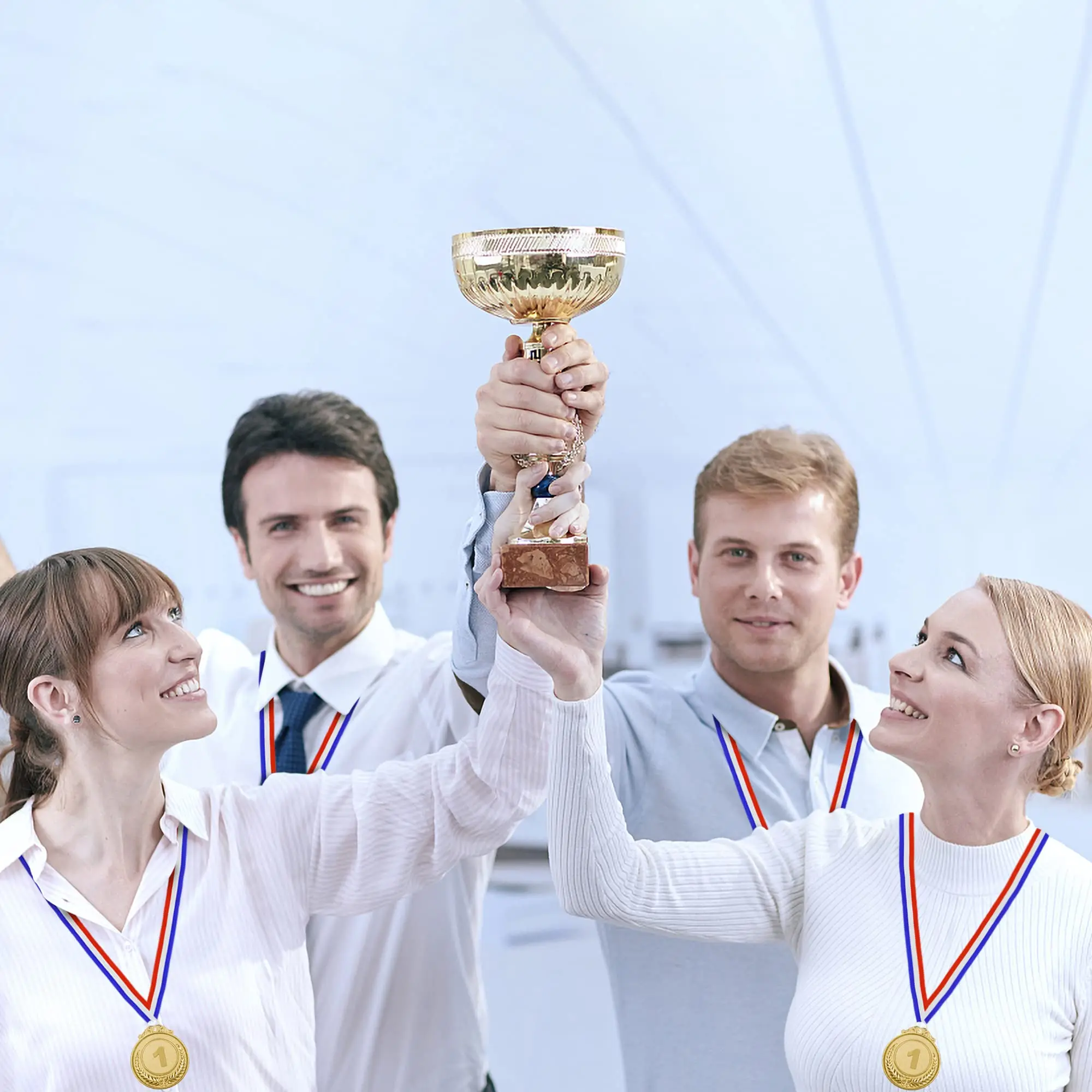 10-50 Stück 2-Zoll Gold-, Silb – Party Games Competition Bewertung und Preis