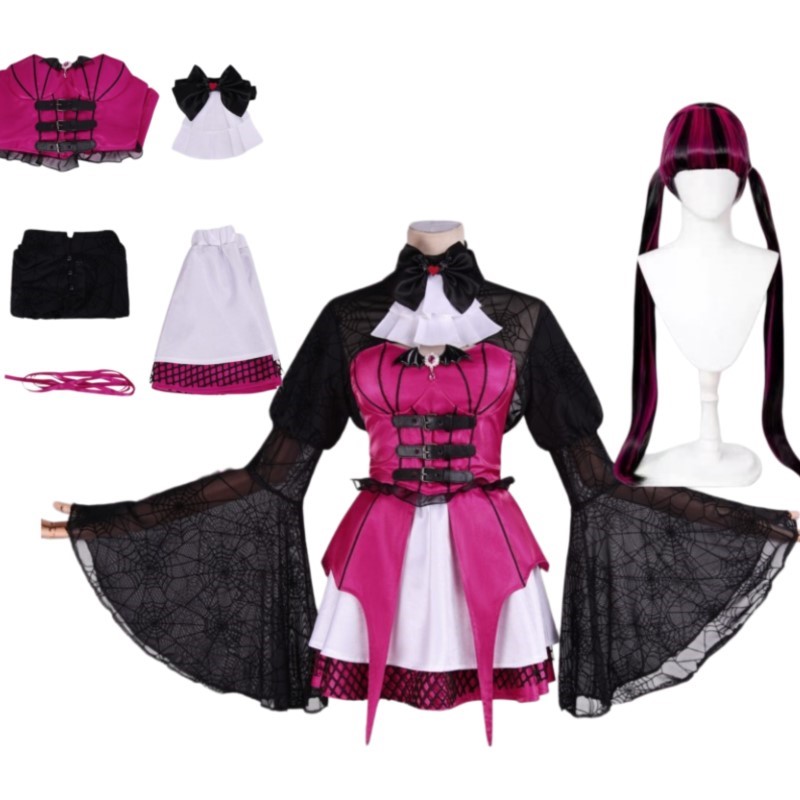 Anime Vampir Draculaura Cospla – Party Games School Bewertung und Preis