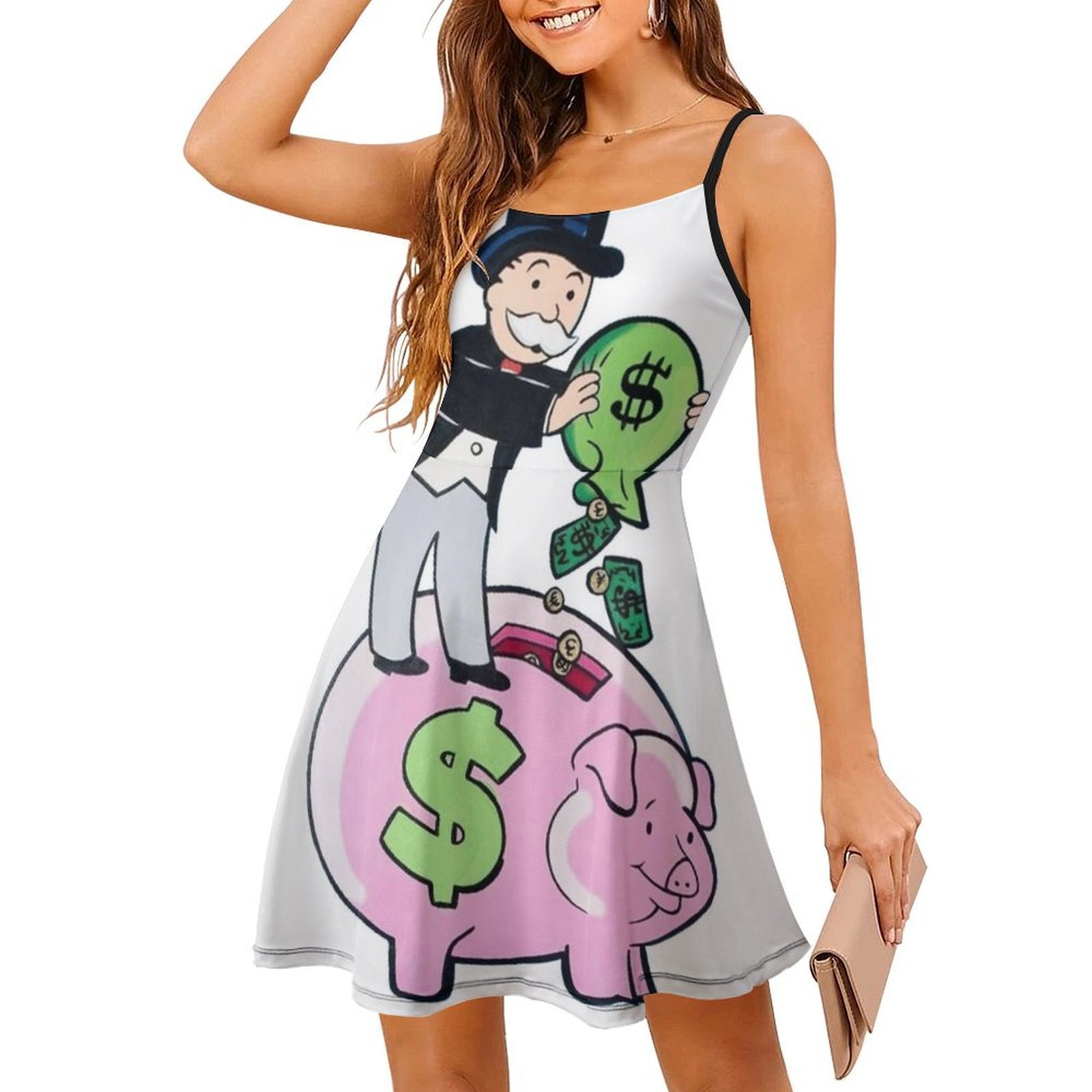 Sparschwein Sexy Urlaubskleid  – Party Games Quotes Bewertung und Preis